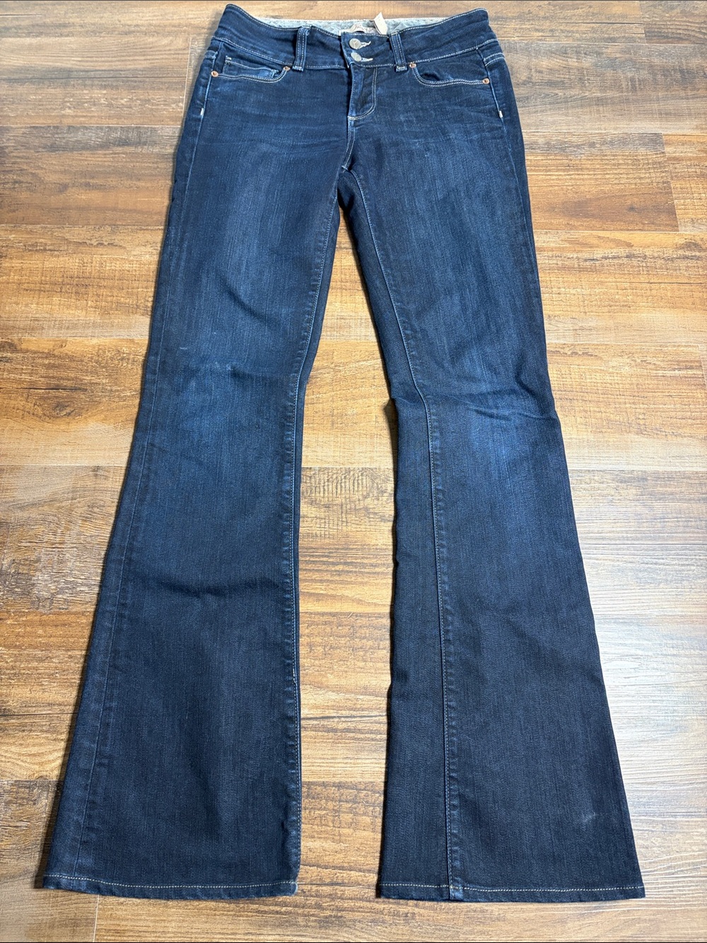PAIGE Dark Blue Bootcut Jeans